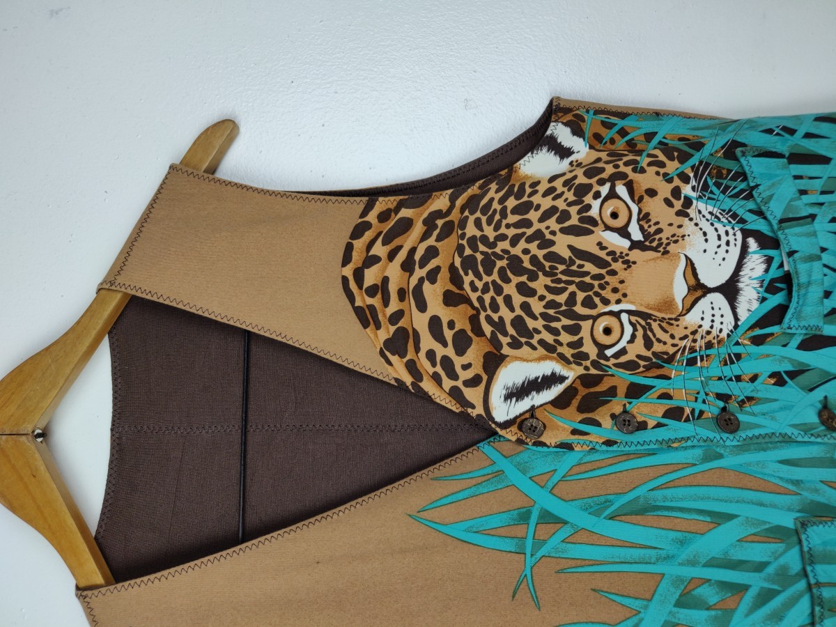 Art - Reversible Nature/Tiger Vest Jacket Outerwear - 5