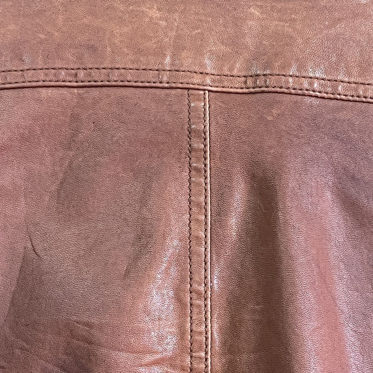 Seditionaries - Bondage Pas De Calais Sheepskin Leather Jacket Size 38 - 15