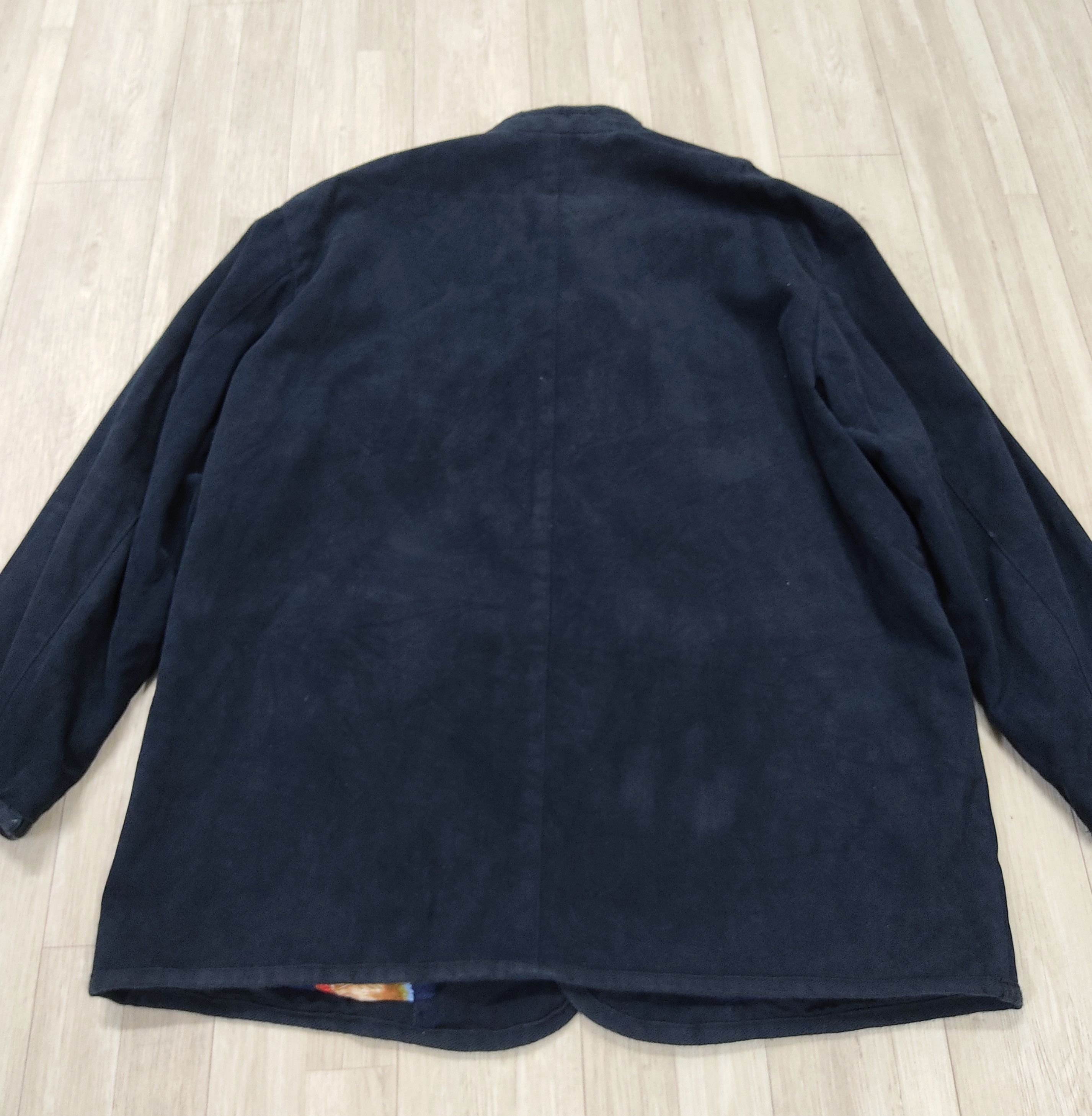 Archival Clothing - The PAPAS Mantere De Heming Navy Blue Deck Jacket - 14