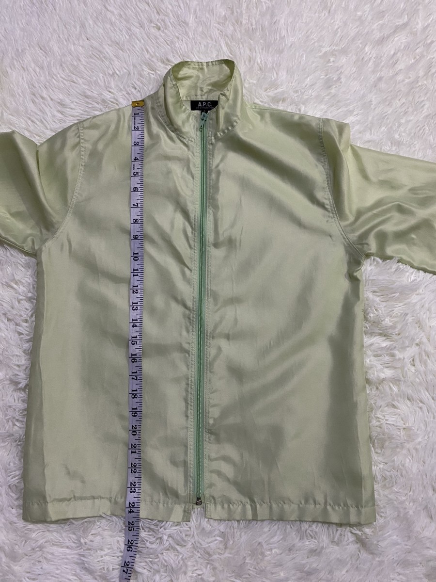 A.P.C Nylon Zipper Jacket Windbreaker - 11