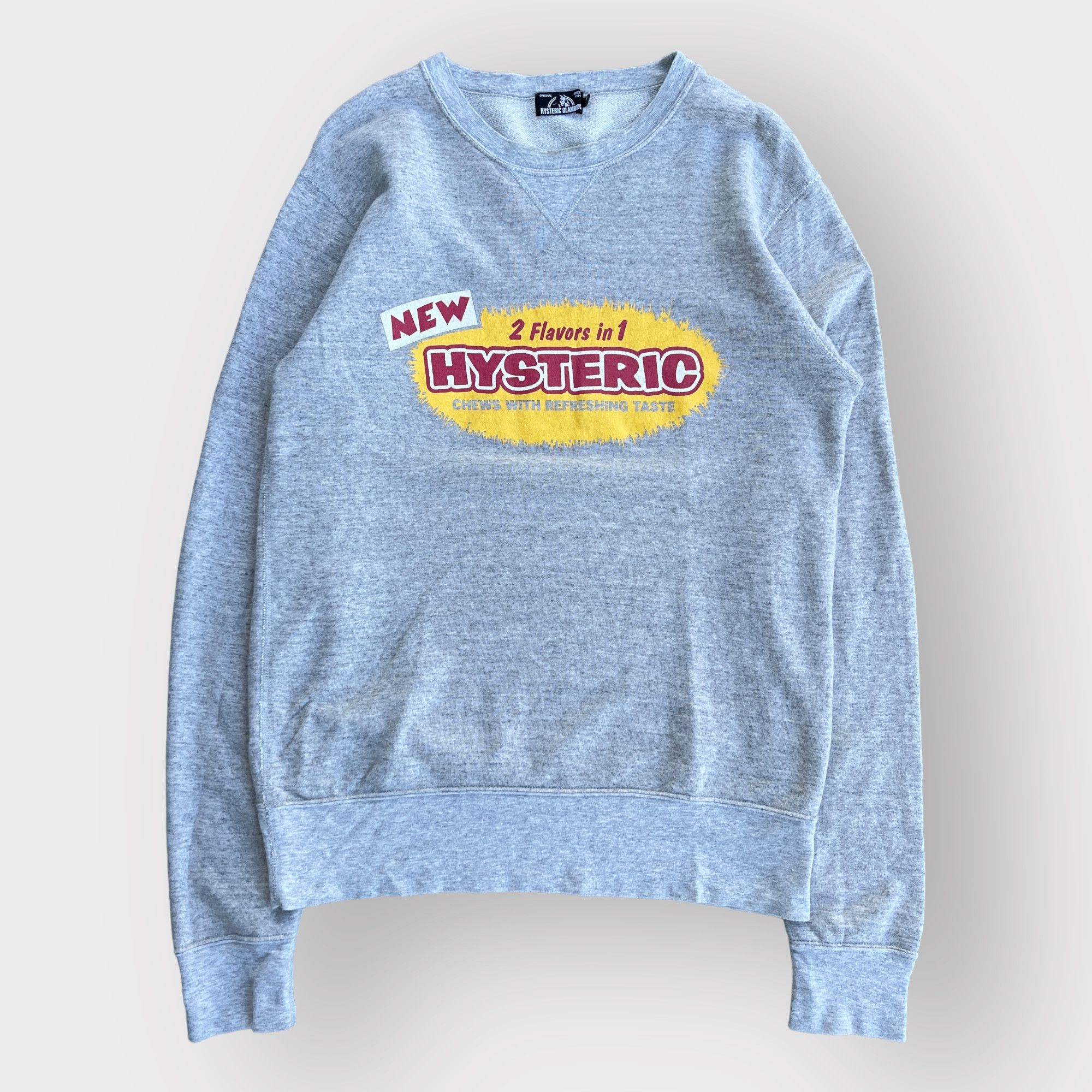 STEAL! 2010s Hysteric Glamour Chewing Gum Logo Sweatshirt - 6