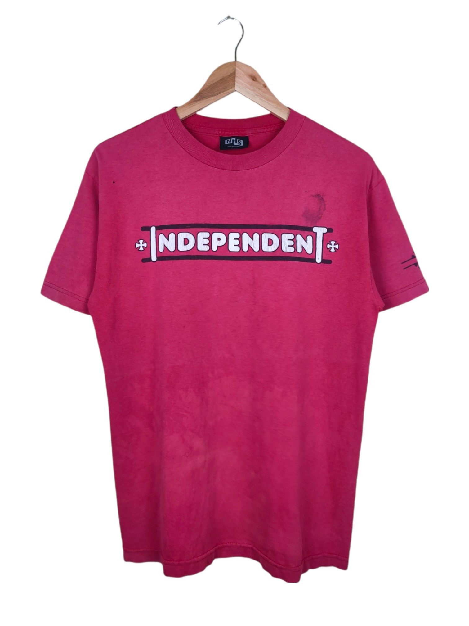 Vintage - Vintage Independent Spellout Distressed Shirt - 1