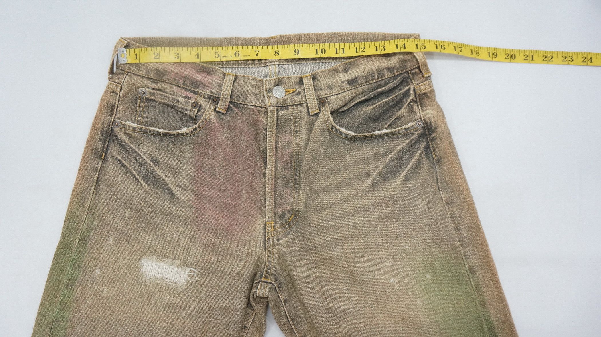 TAKEO KIKUCHI Distressed Vintage Jeans - 8