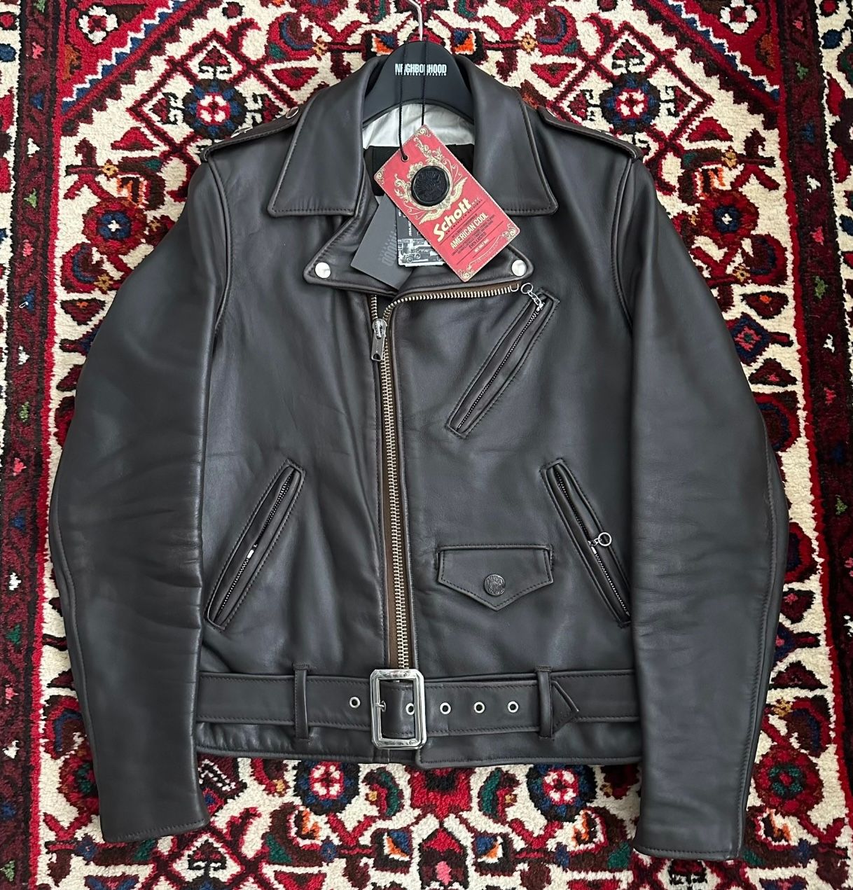 NBHD x Schott 13aw Leather Jacket - 1