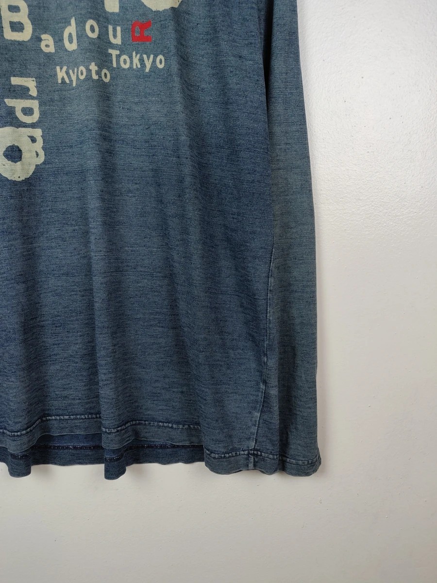 45rpm - Badou-R Kyoto Sanjyo Distressed Long Sleeves - 4