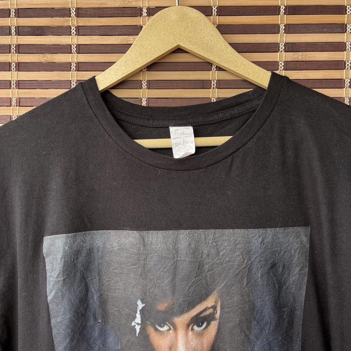 Vintage Lisa Lopes TLC Left Eyes Black TShirt 90s Legend - 4