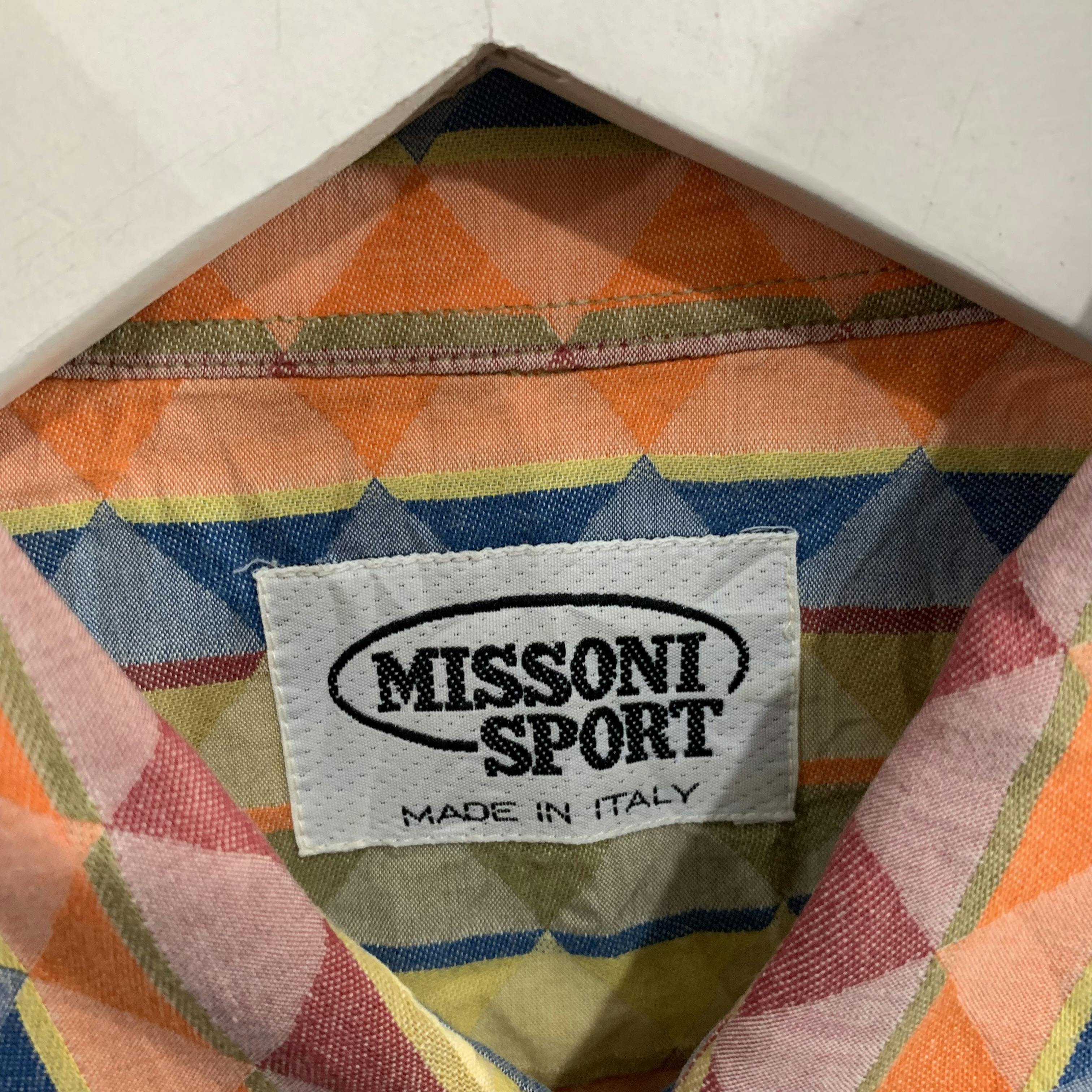 Vintage Missoni Sport Anagram Multicolour Shirt - 3