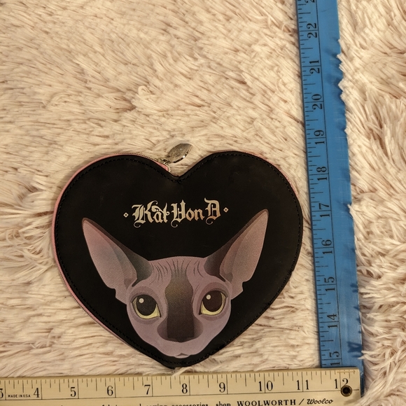 Too Faced x Kat Von D Better Together Double-sided Heart-shaped Make-up Bag - 5