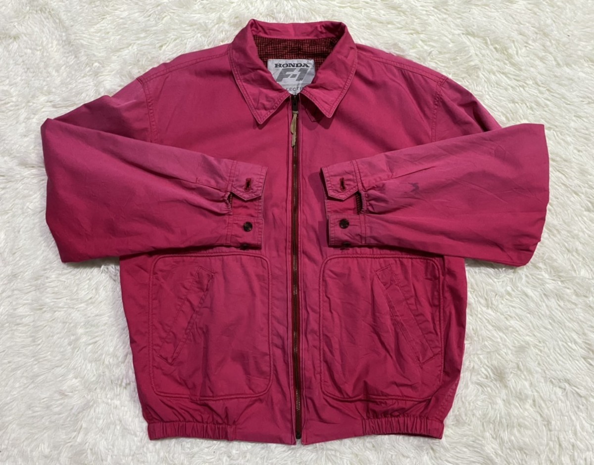 Honda - Honda F-1 Cotton Light Jacket in Pink Color - 6
