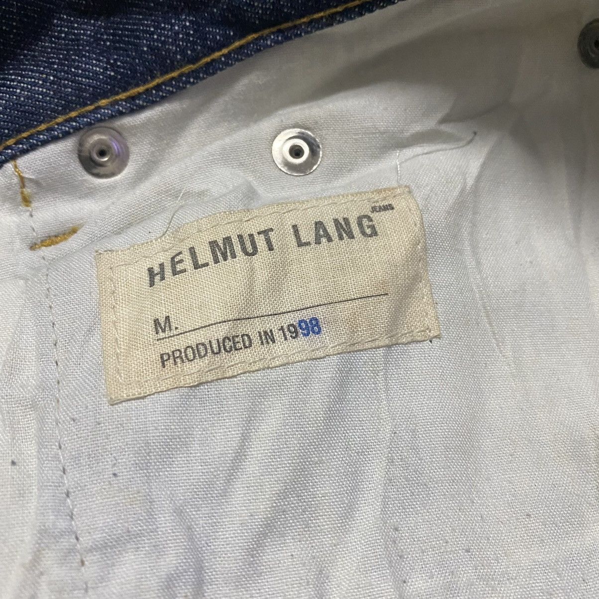 Vintage 1998 Helmut Lang Denim Jeans - 15