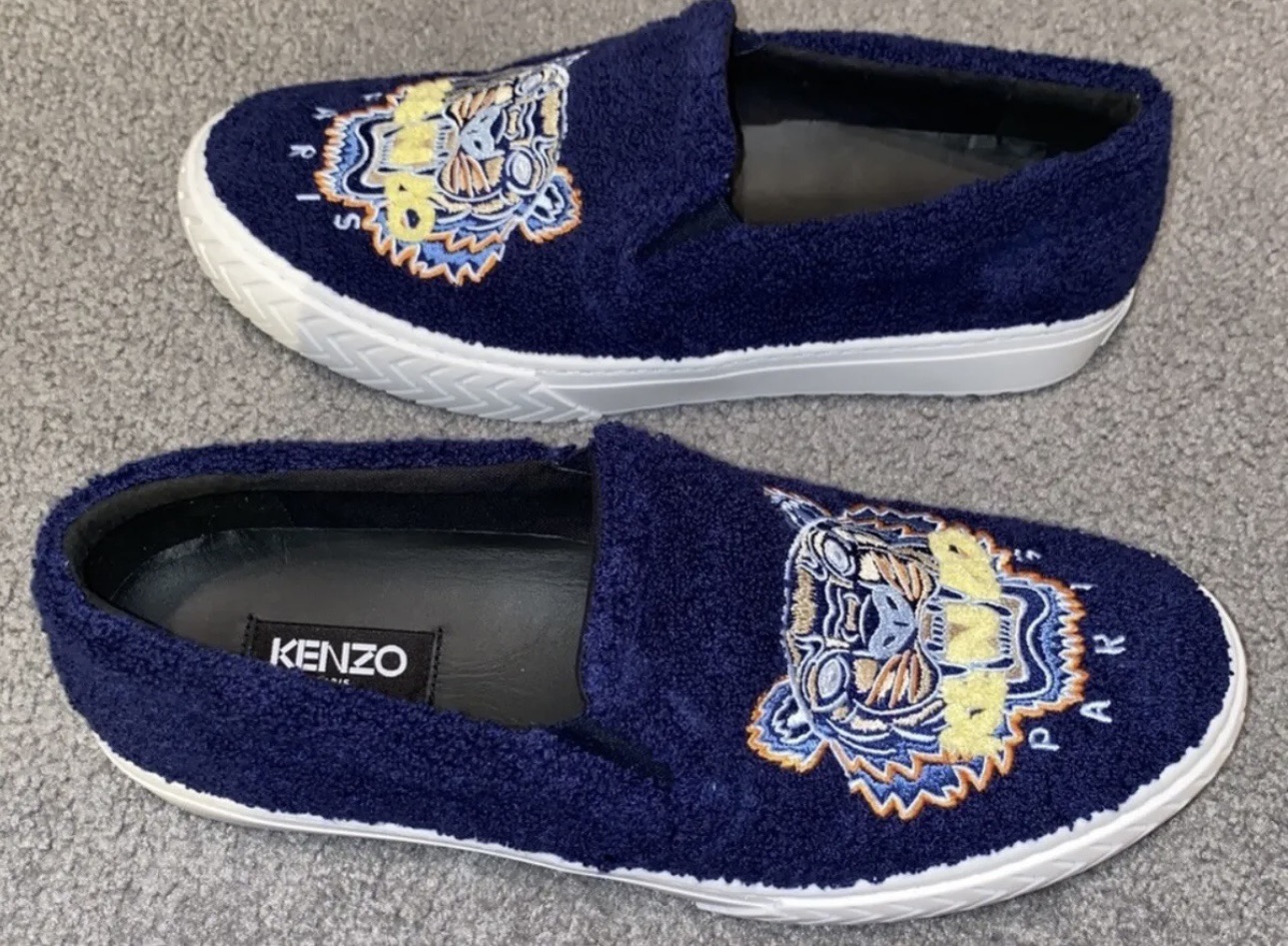 Kendo K-Skate Tiger Towel Slip-Ons - NWT - 2