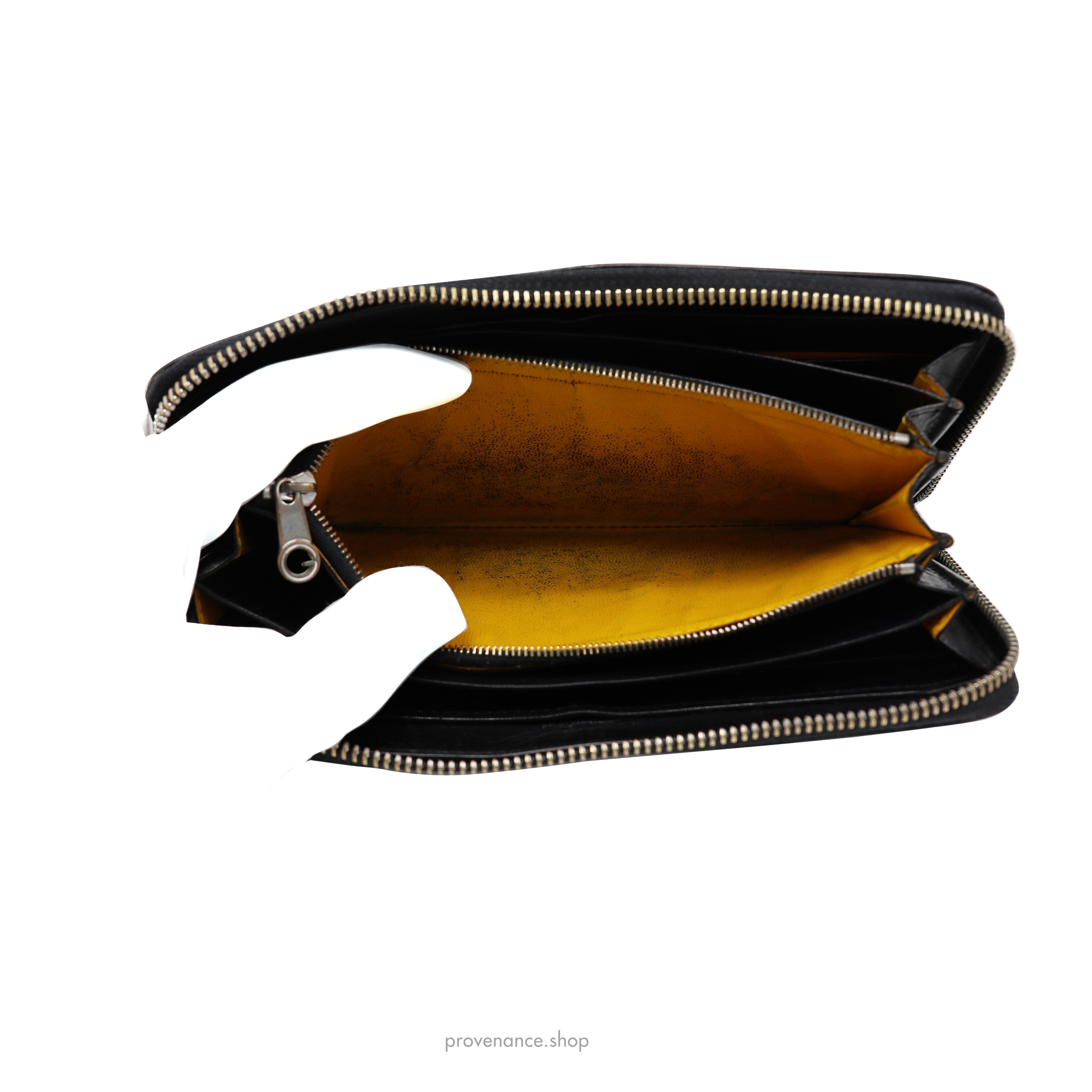 Goyard Matignon Zipped Wallet - Black Goyardine - 9