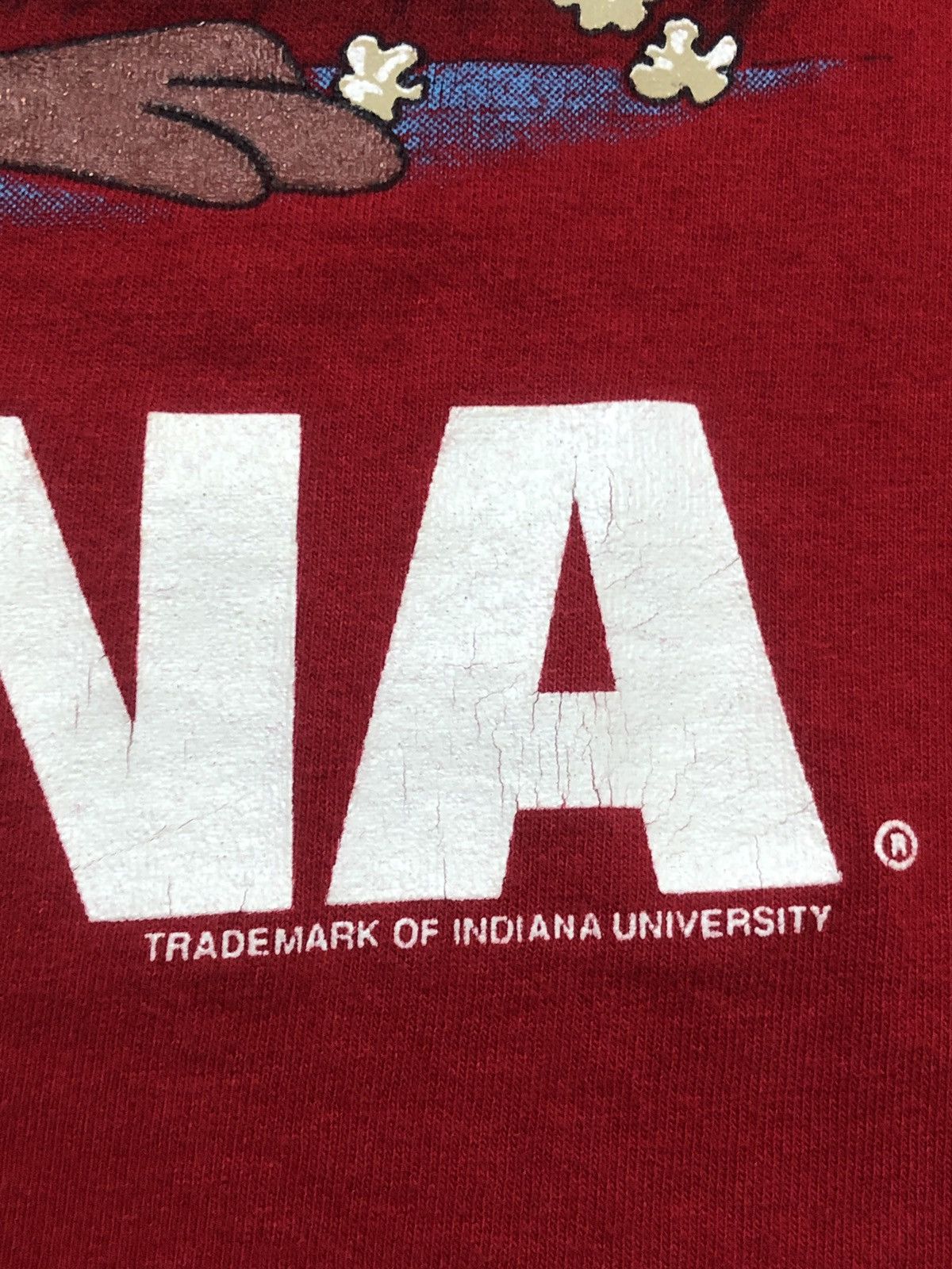 Velva Sheen - Vintage Indiana University Hoosiers x Tazmania Tshirt - 3