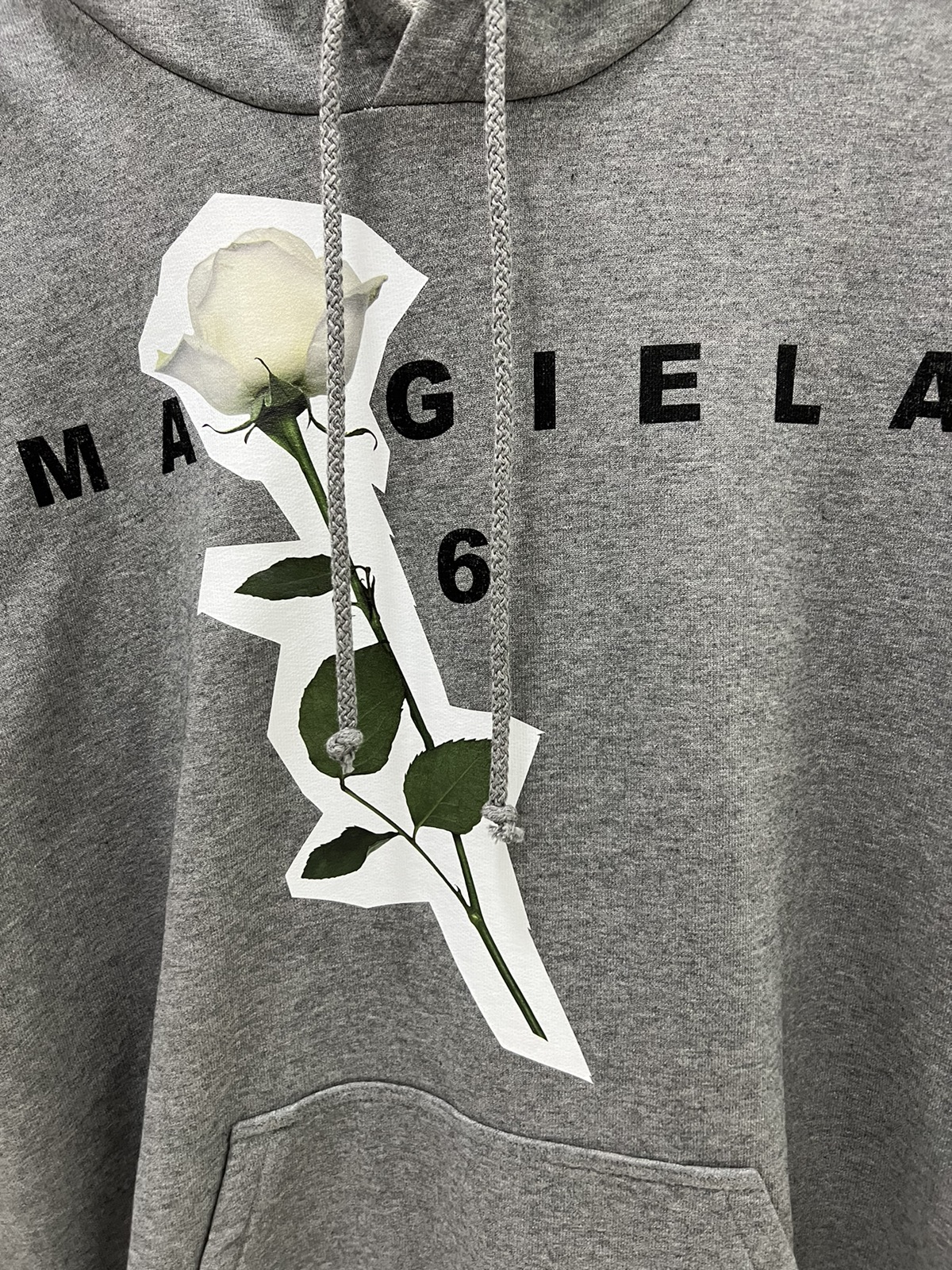BNWT Maison Margiela SS22 Floral hoodie sweatshirt - 3
