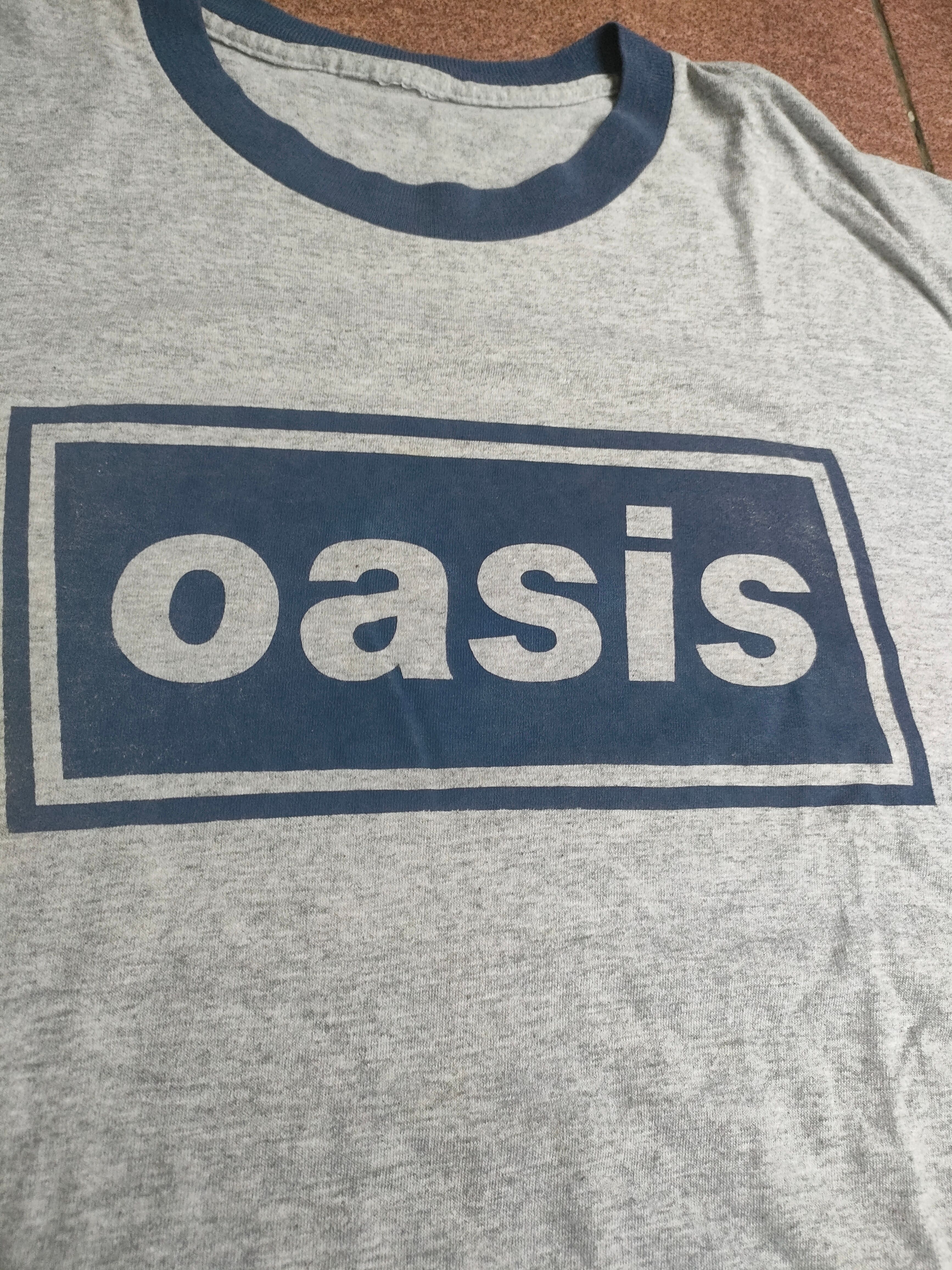 Vintage Oasis Band Tshirt - Ringer Tees - 3