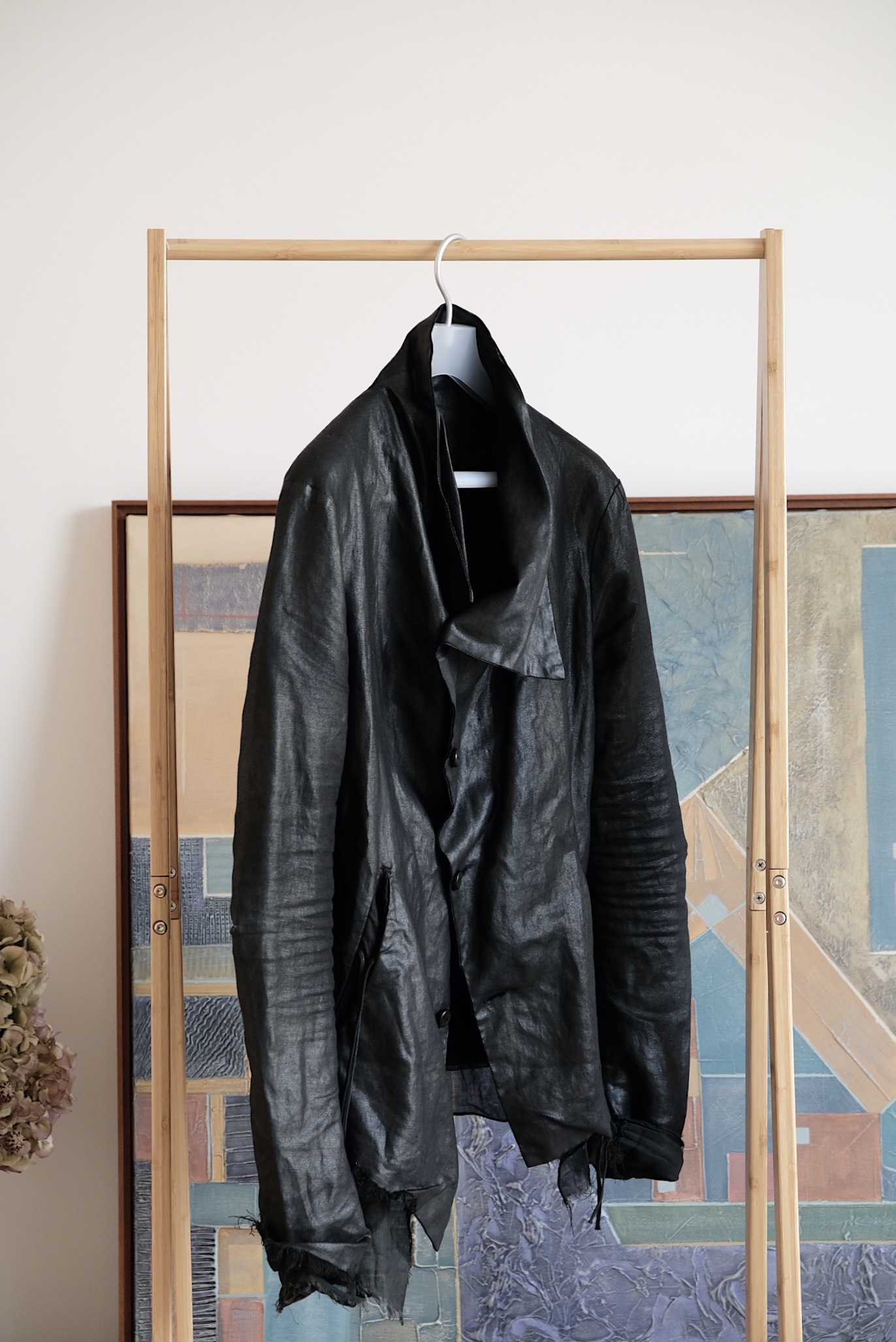 Boris Bidjan Saberi hemp jacket - 1