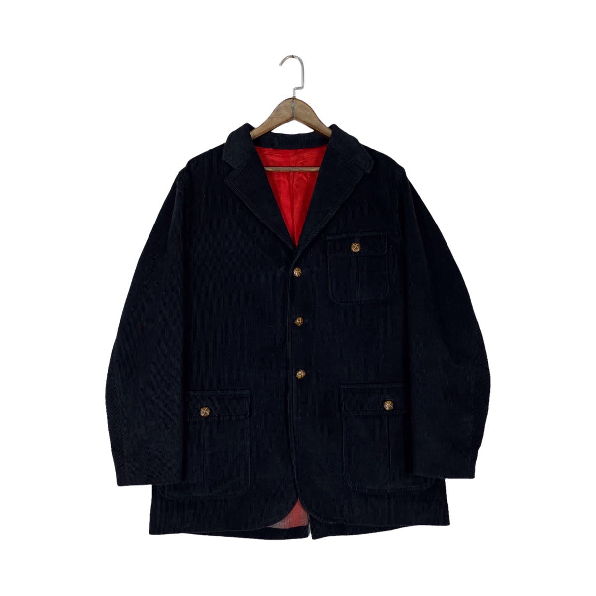 Vintage Lad Musician Corduroy Coat Jacket - 1