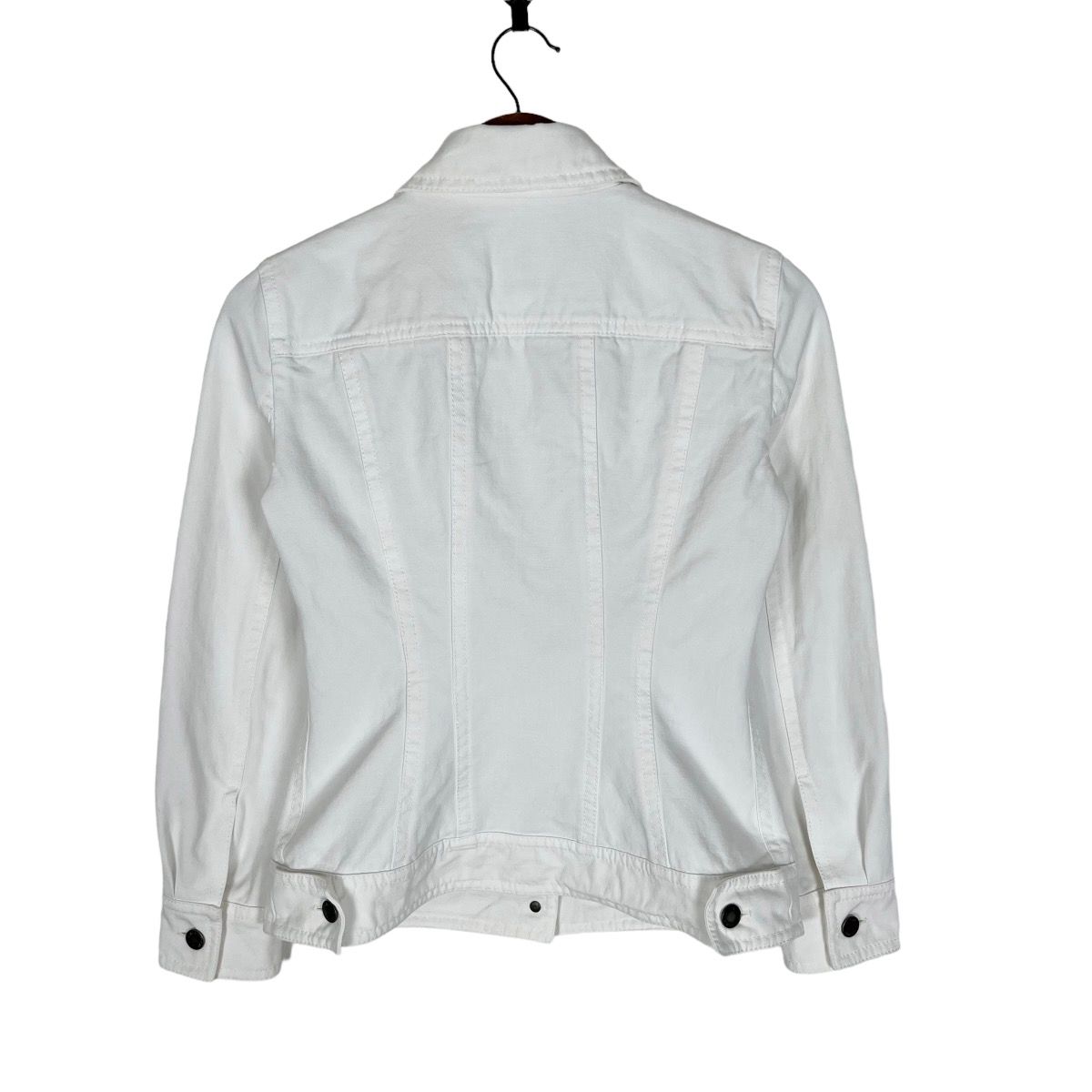 White Denim Jacket - 5