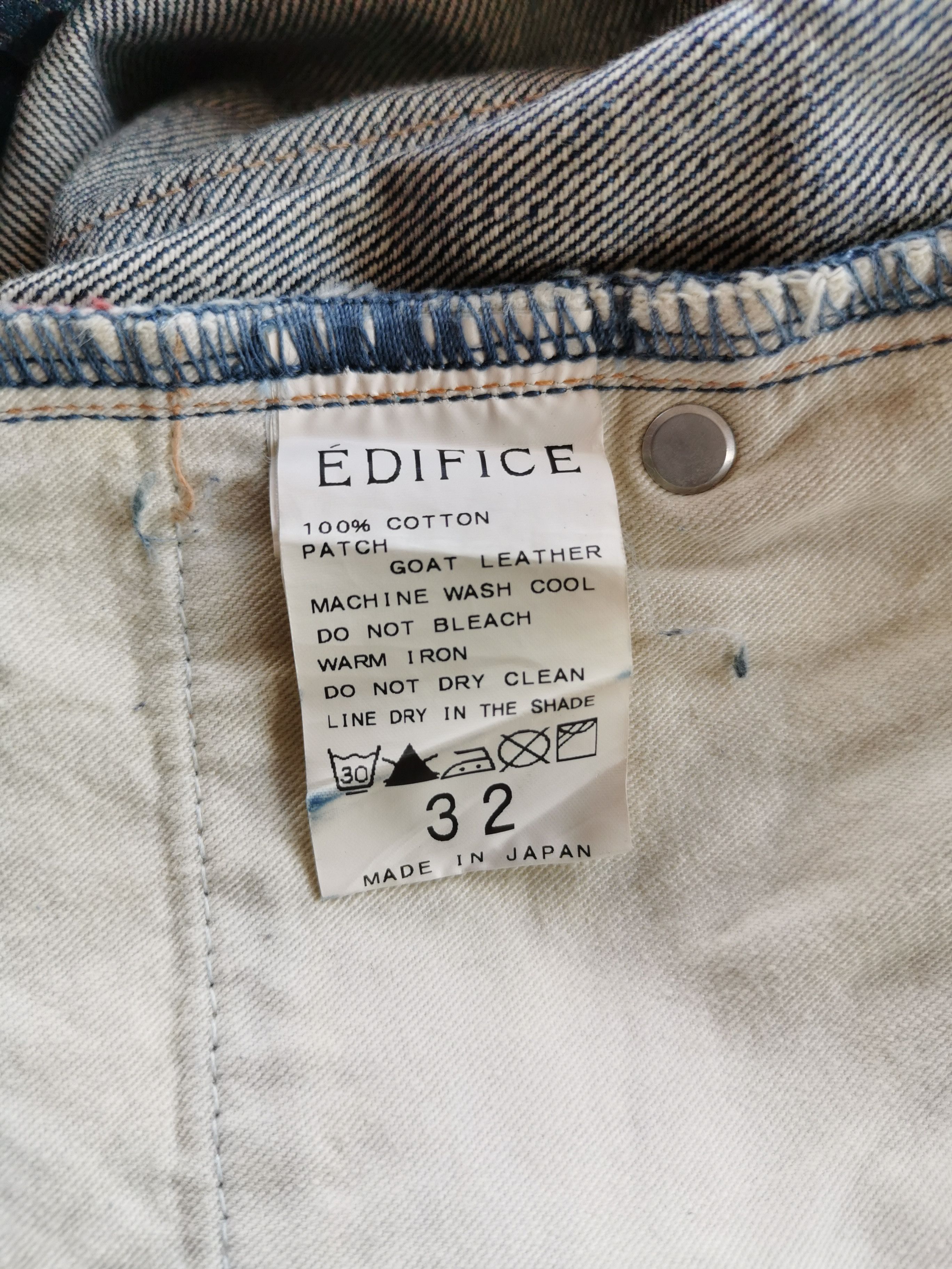 If Six Was Nine - Edifice Japan Selvedge Denim Jeans - 9