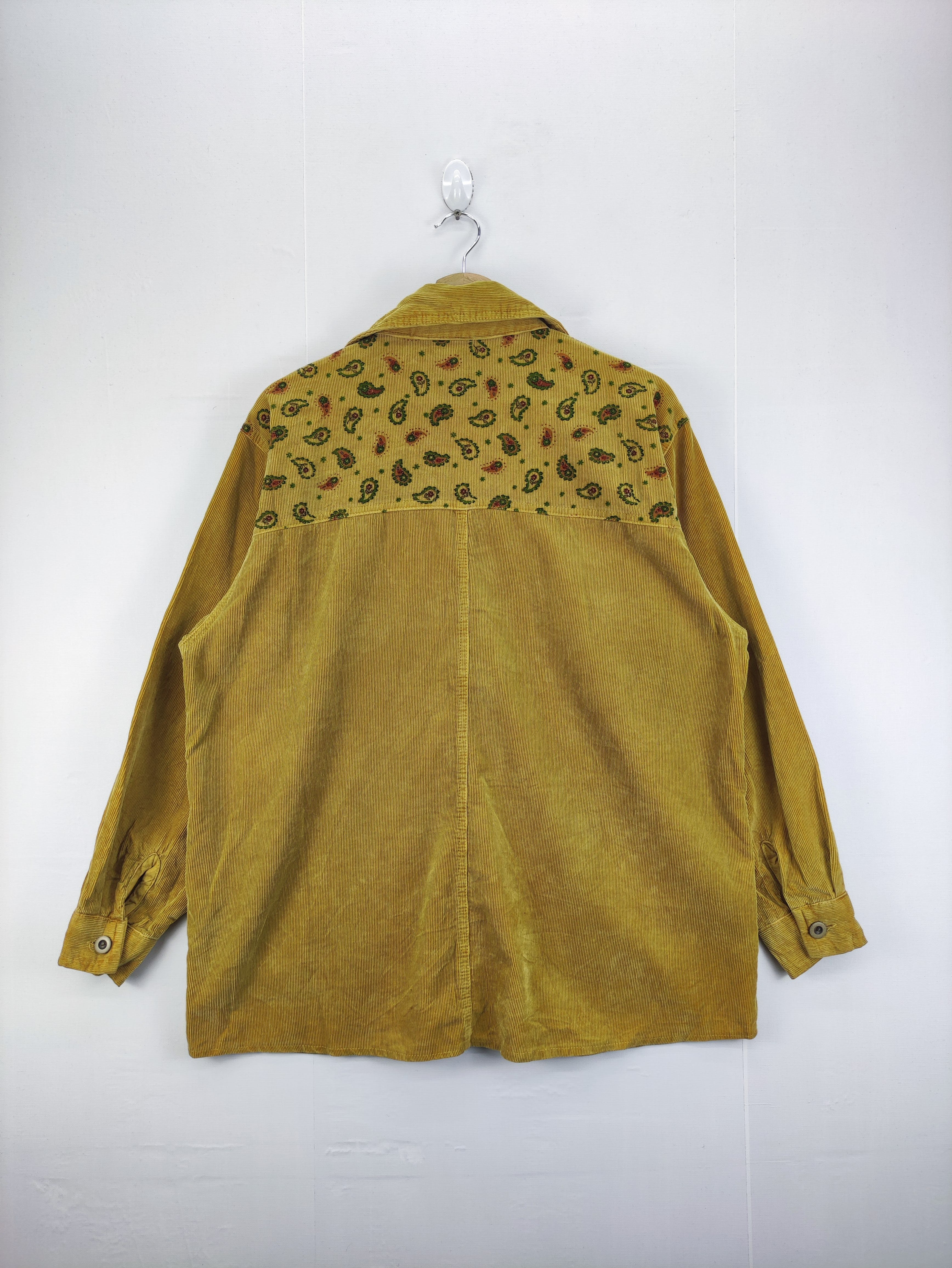 Vintage Corduroy Jacket Button Up By Unbrand - 3
