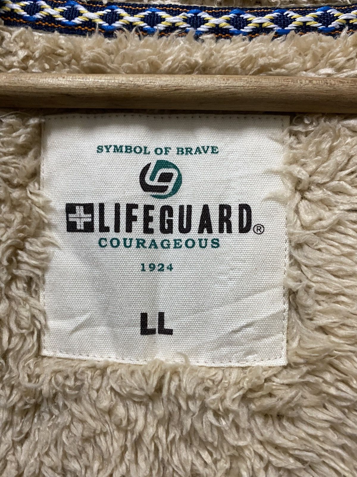 Japanese Brand - Vintage Heroic 1924 Courage Lifeguard Sweater Hoodie - 5