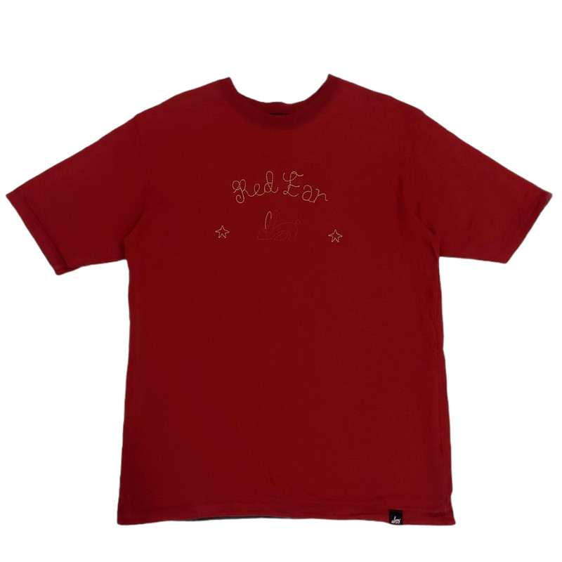 RARE! VTG PAUL SMITH RED EAR REVERSIBLE EMBROIDERED LOGO - 1