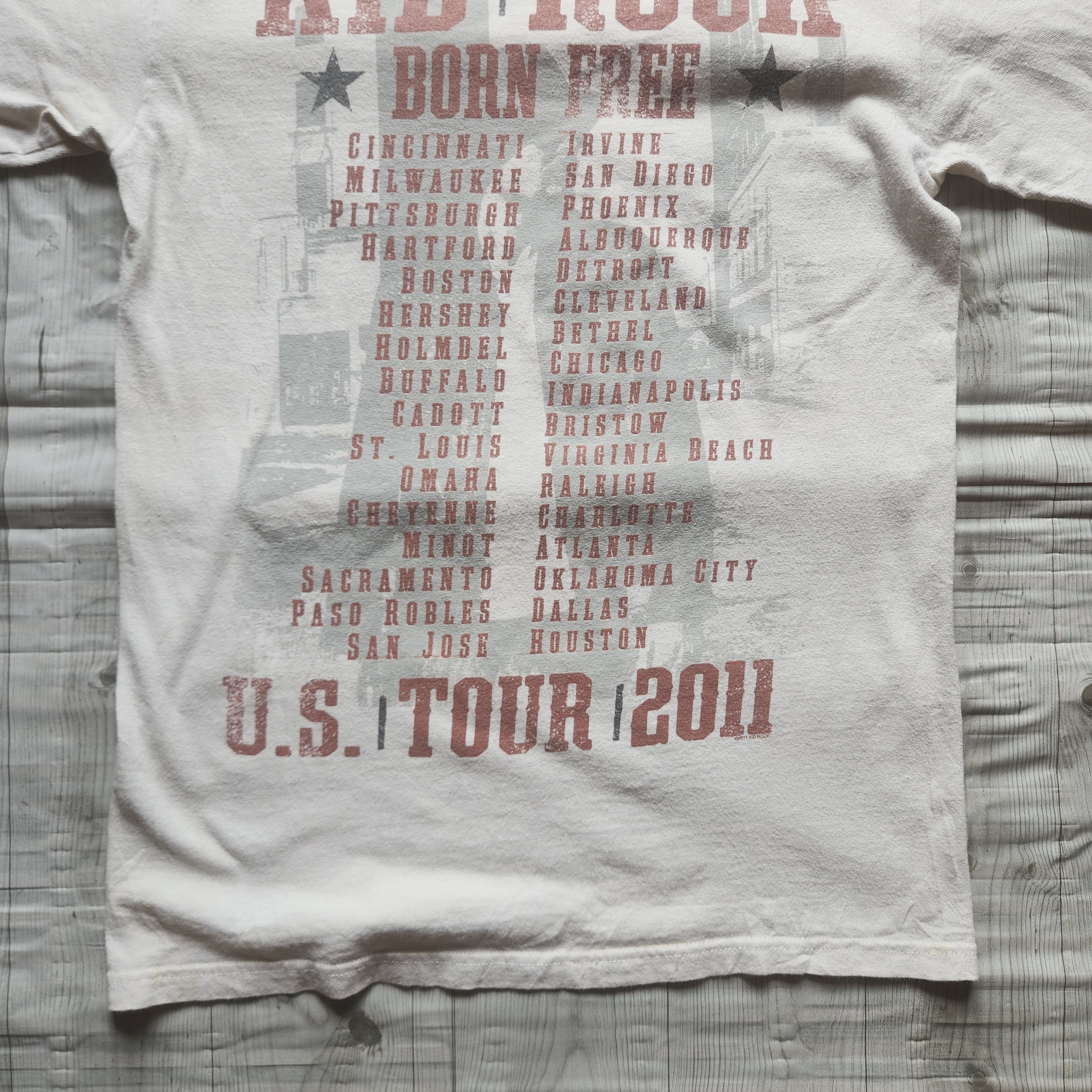 Band Tees - Kid Rock Born Free Tour TShirt Size S - 13