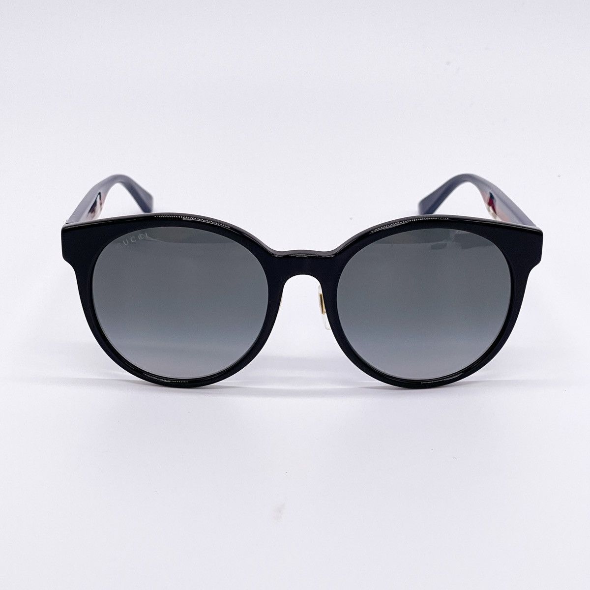 NEW GUCCI GG0416SK 001 BLACK ROUND SUNGLASSES GUCCI - 3