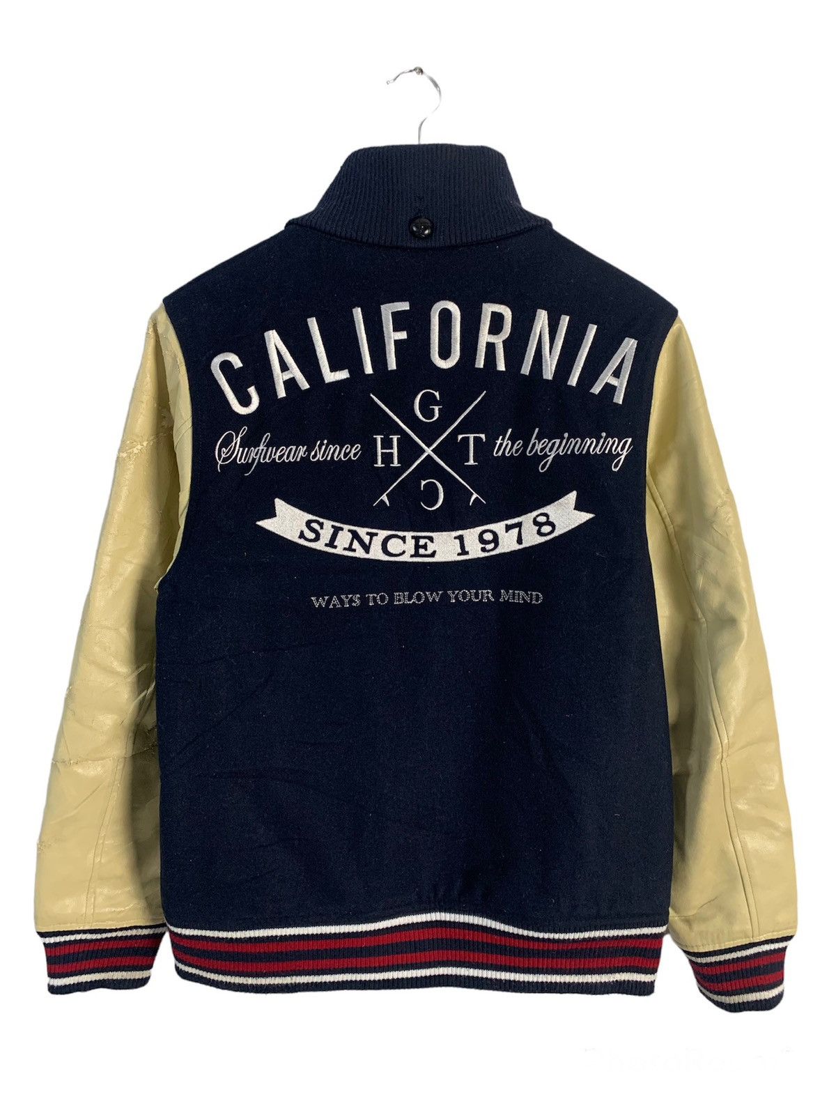 Gotcha California Big Logo Varsity Jacket - 1