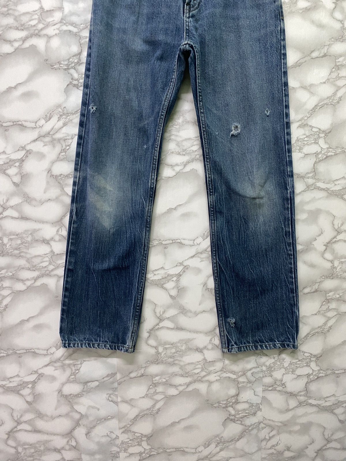 Vintage Levis 514 Straight Low Rise Distressed Denim -L19 - 5