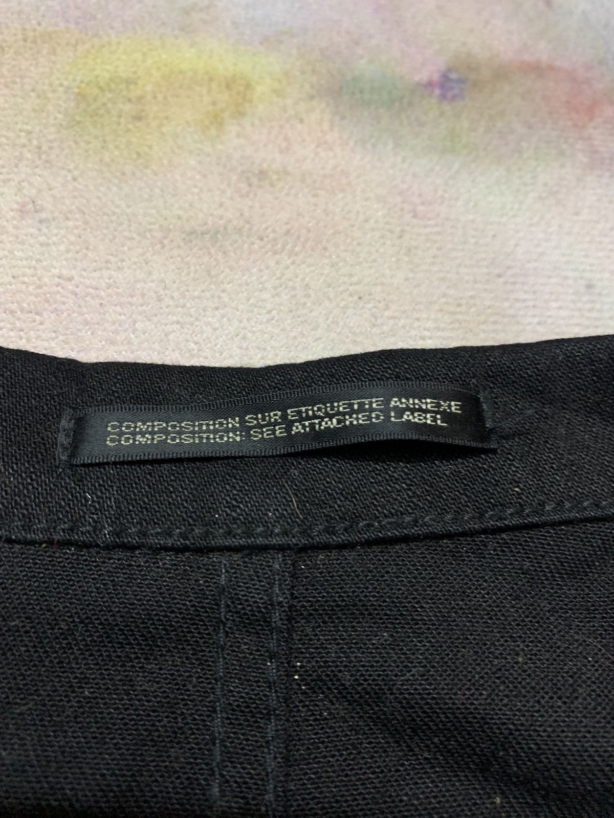 Yohji Yamamoto +NOIR Cropped Denim Chore Jacket - 7