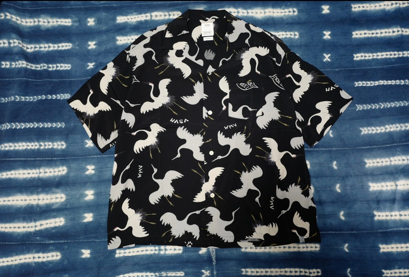 CROSBY SHIRT S/S HIKAKU BLACK - 1