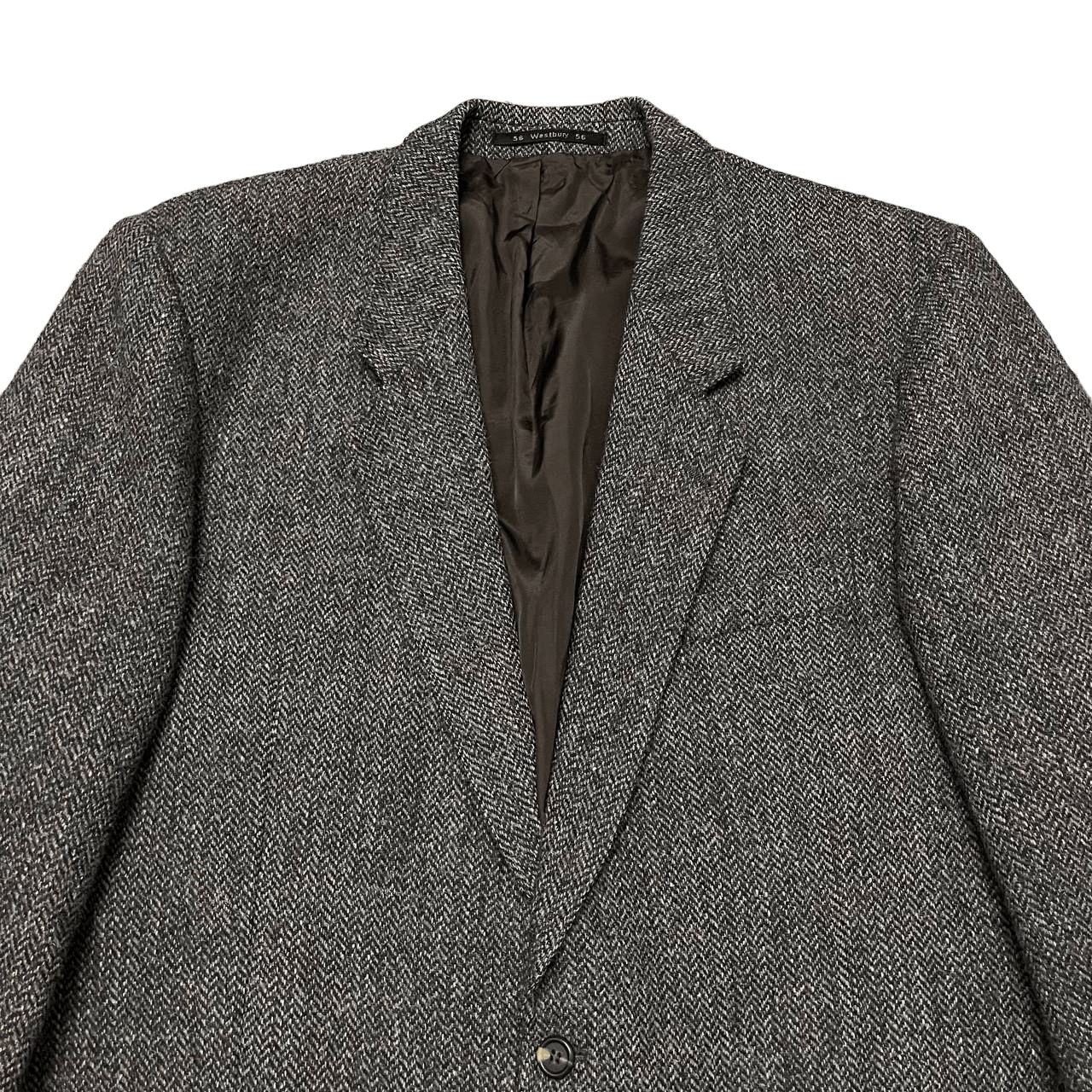 Vintage Harris Tweed x Westbury Wool Coat Jacket - 2