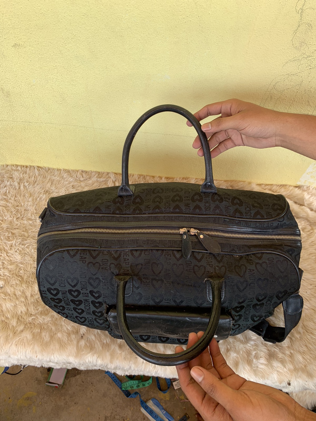 Authentic MOSCHINO Travel/Duffle Bag - 8