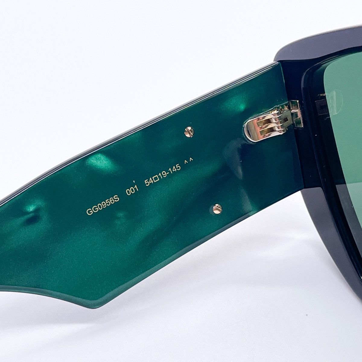 NEW GUCCI GG0956S 001 BLACK GREEN WOMEN SUNGLASSES GUCCI - 8