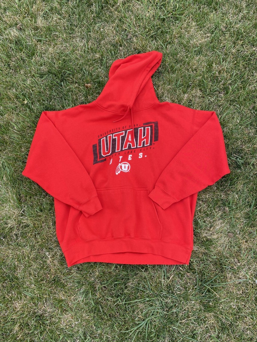 Vintage - University of Utah ‘Sack Lake City’ Hoodie - 1