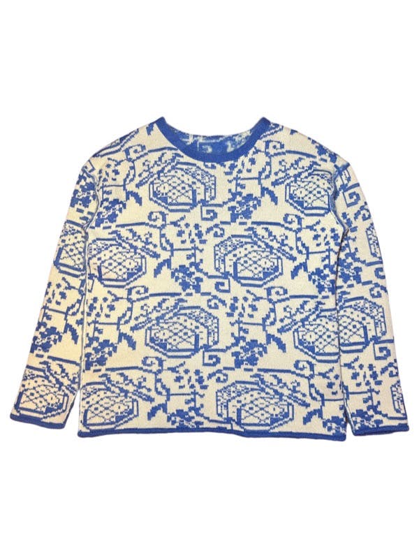 Reversible Mohair pattern sweater - 3