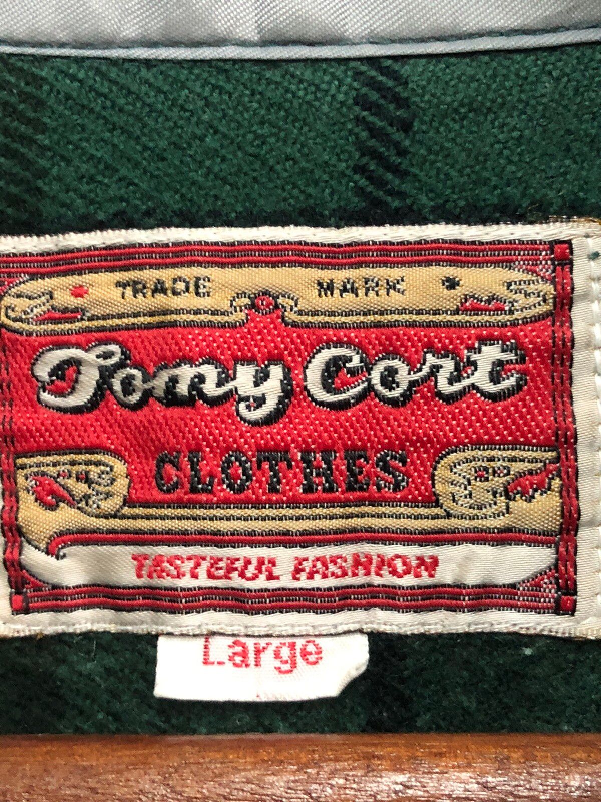 Vintage Tomy Cort Button Up Flannel - 3