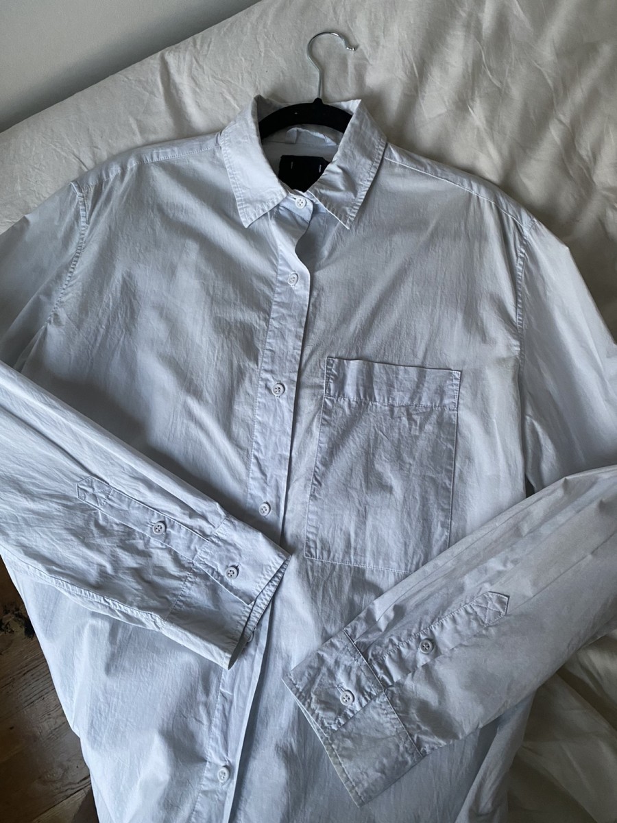 SS15 Long Button Down Shirt Tunic Small - 6
