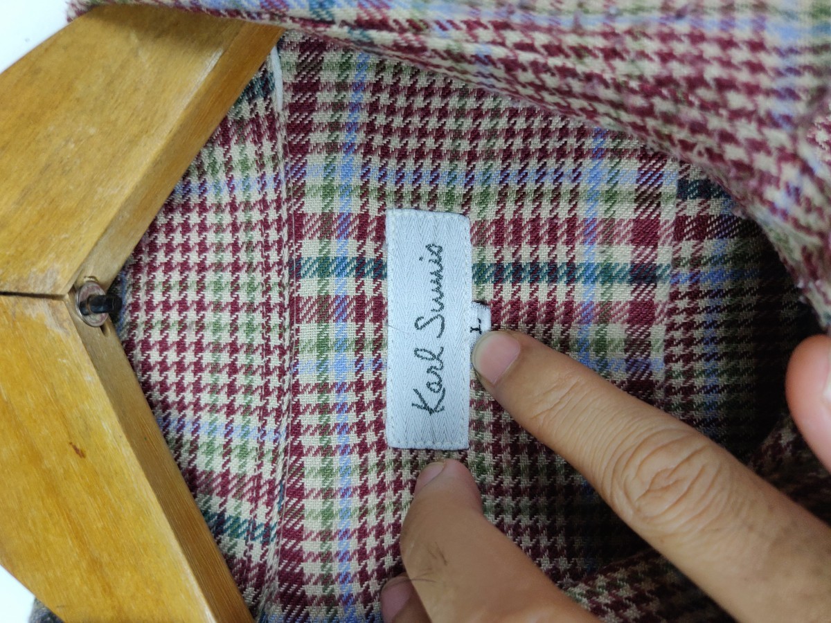Japanese Brand -  Final Drop! Karl Sumis Checked Button Up Shirt - 7