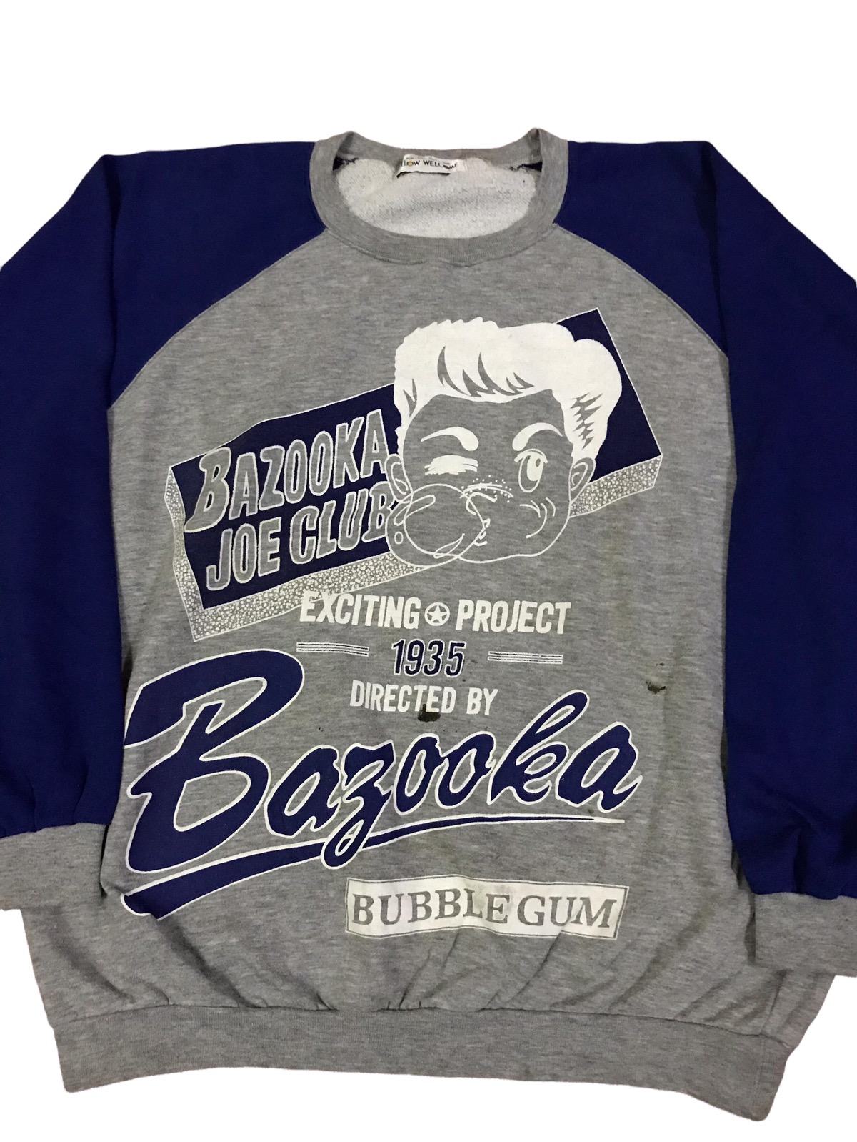 Vintage - Vintage Bazooka Joe Club Sport Sweatshirt - 2