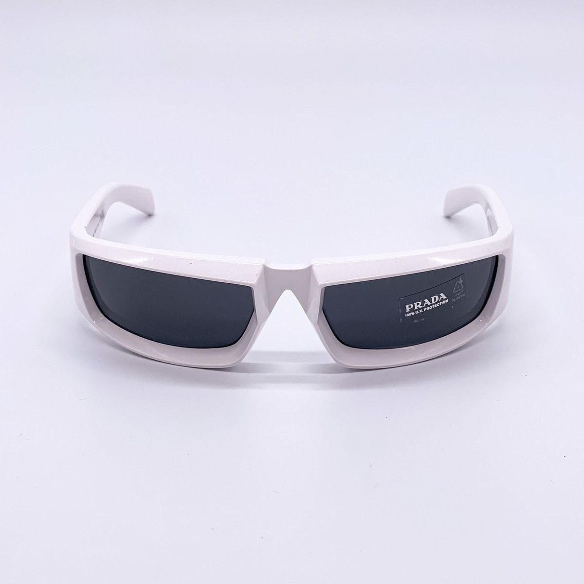 NEW PRADA PR25YS 4615S0 SUNGLASSES PRADA SPR 25Y WHITE - 3