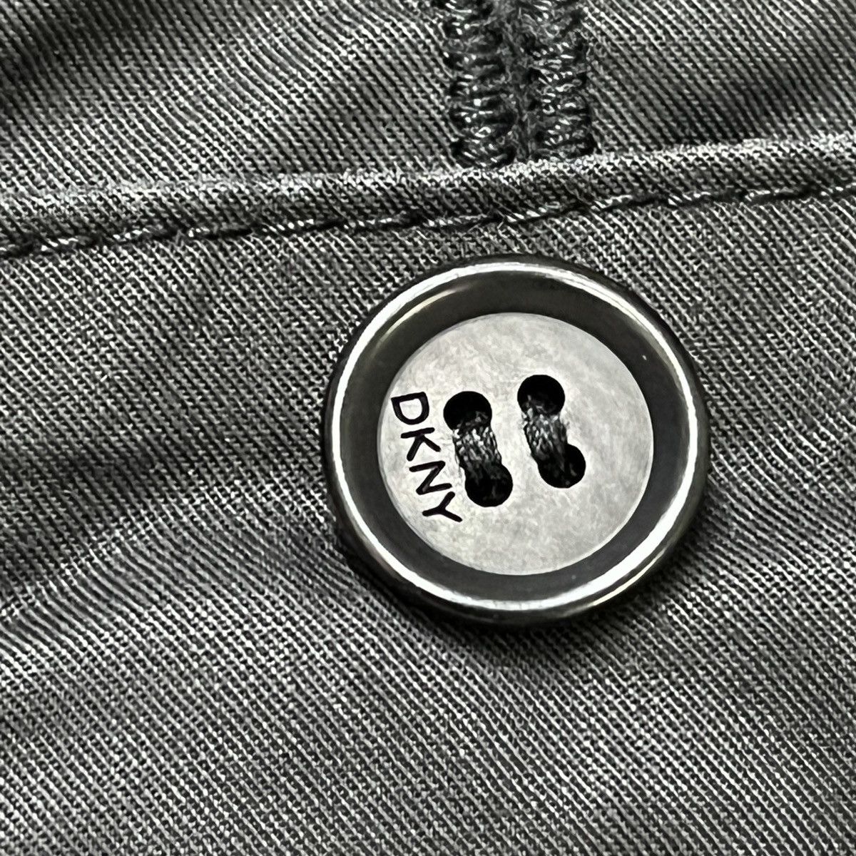 Vintage - DKNY Buttons Up Pocket Shirts Italian Designer - 9