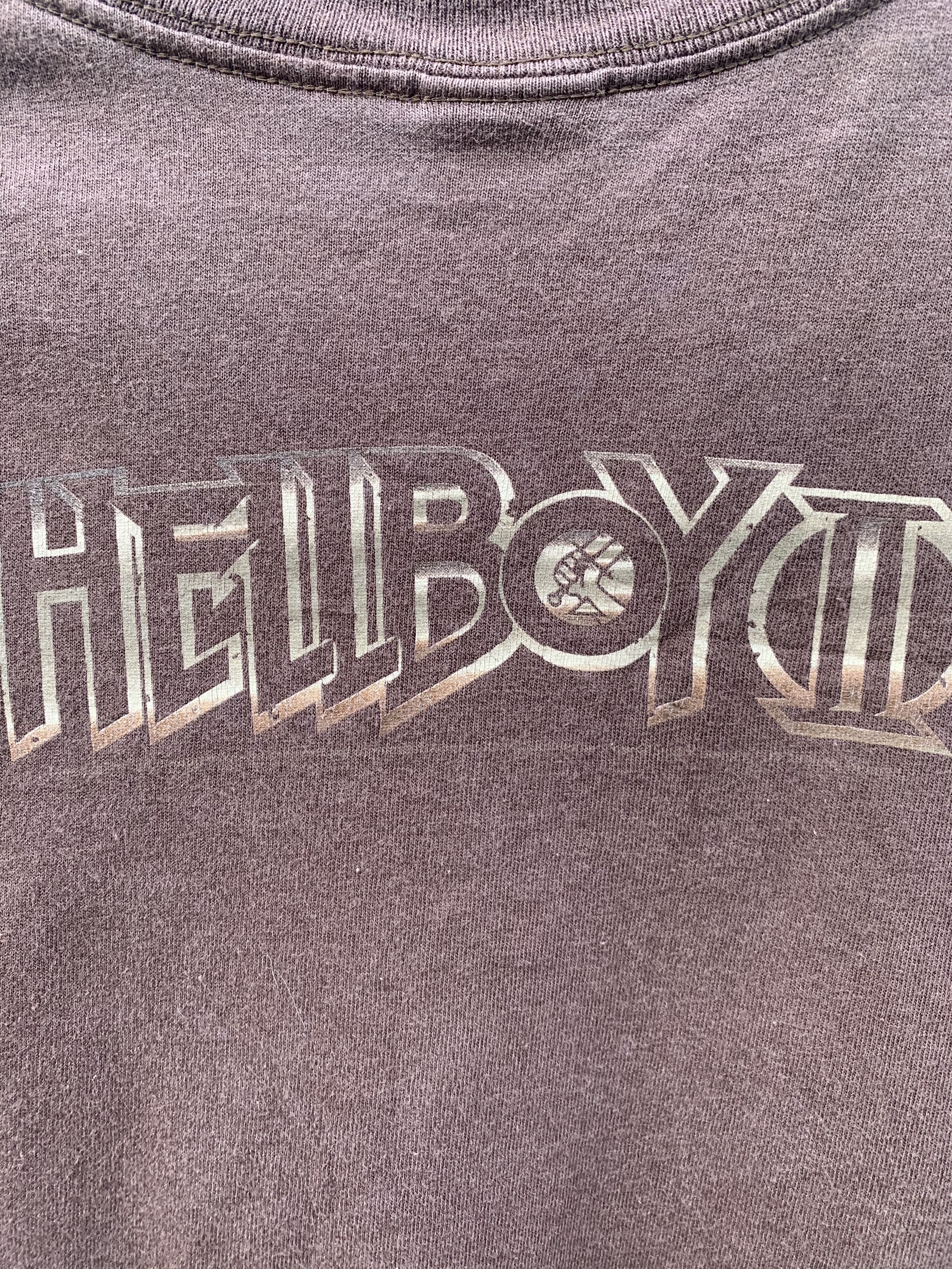 Anvil - Vintage Hellboy II The Golden Army 2008 B.P.R.D. Official Promo T-Shirt - 1