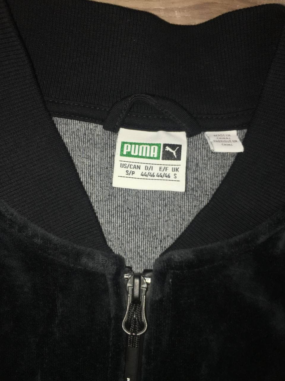 Velour Puma bomber hoodie - 4