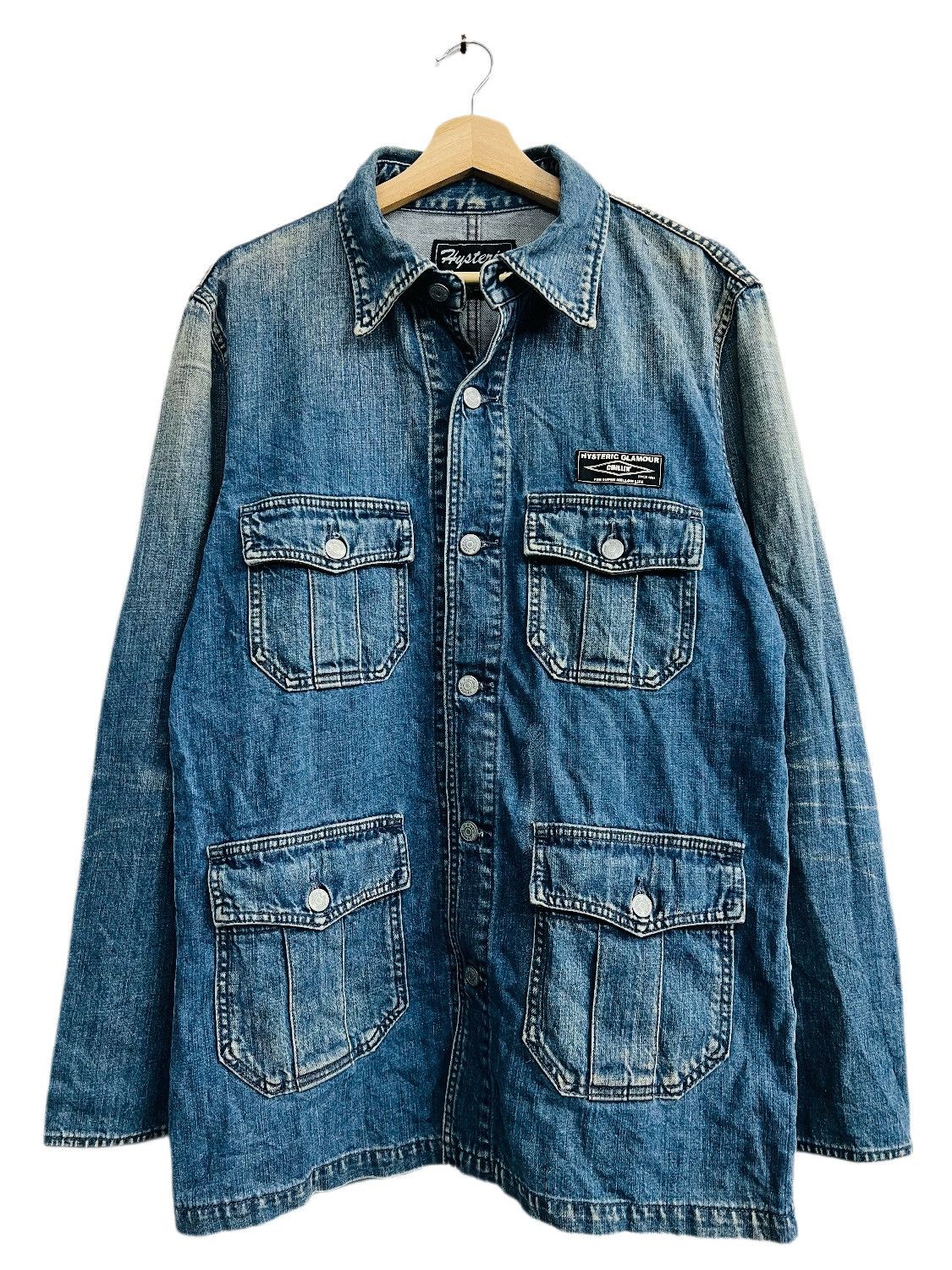 Vintage Hysteric Glamour Heavy Denim Jacket - 1