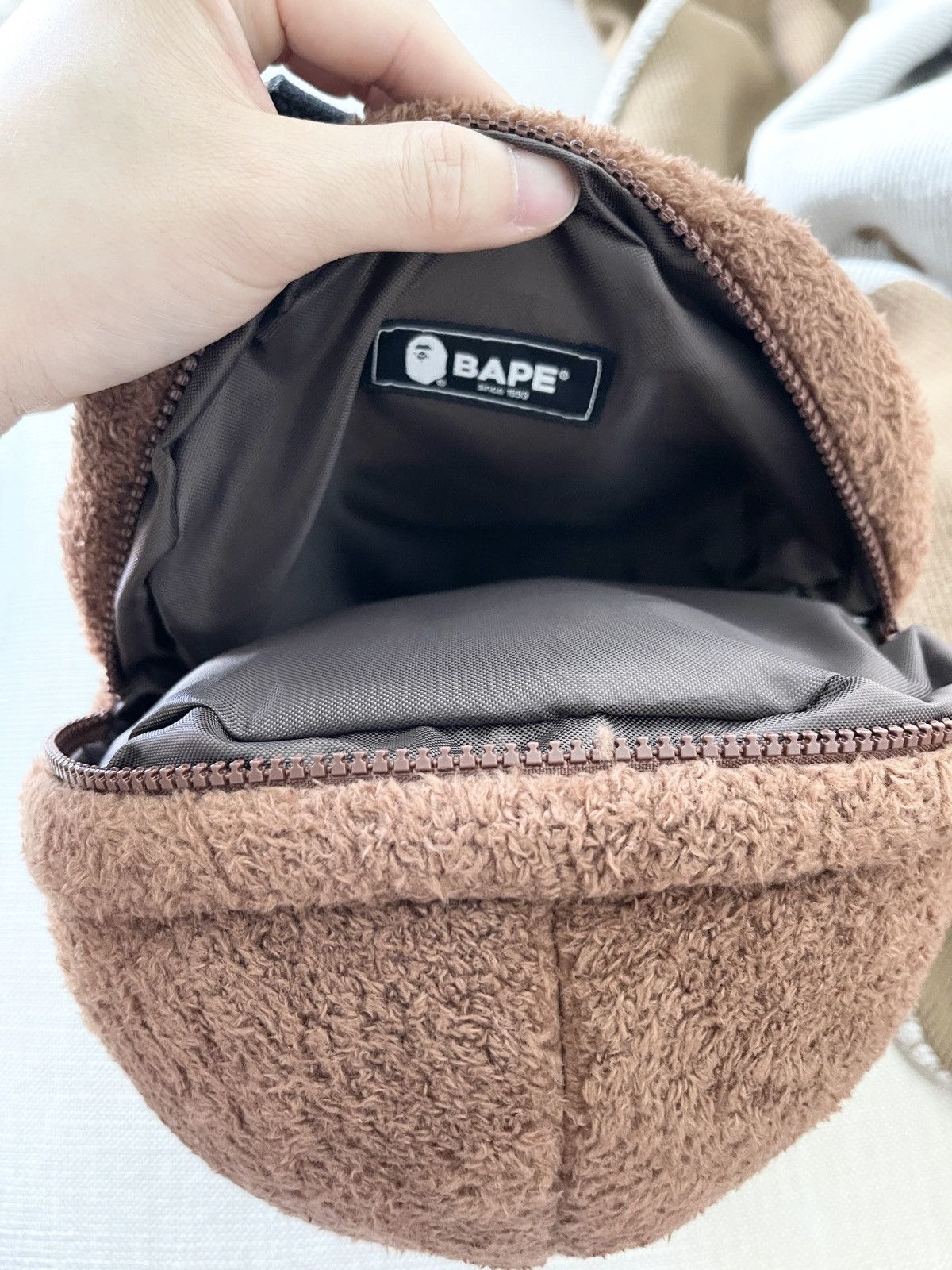 BAPE Baby Milo Plush Backpack Bag - 8