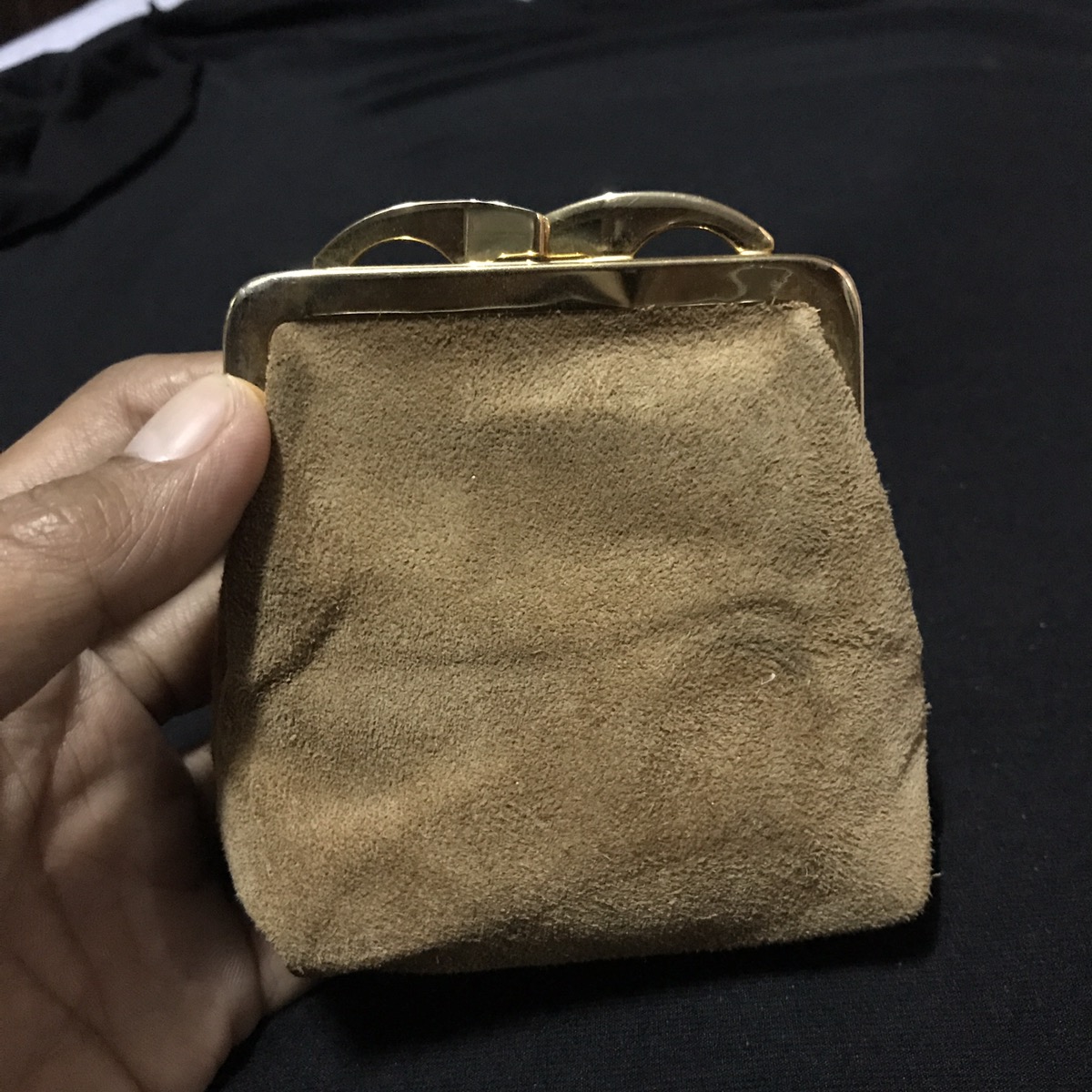 🔥LOEWE Coin Purse suede leather made in spain - 2