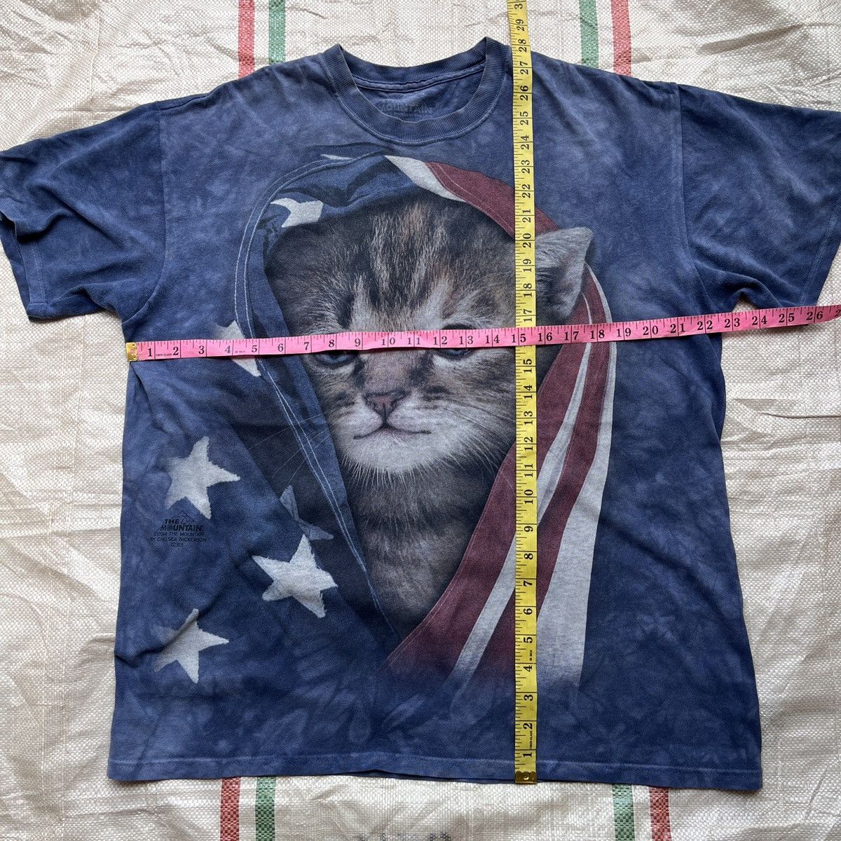 Original Tie Dye The Mountain USA Cat Copyright 2014 - 4