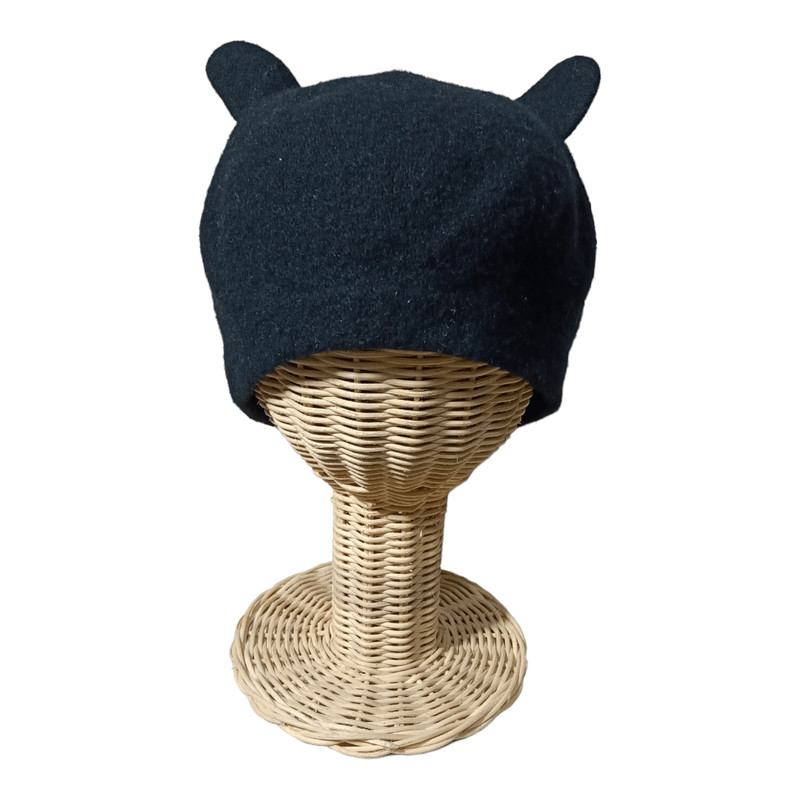 Bunny Horn Berrets Wool Hat - 1